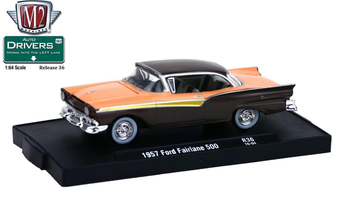 M2 Machines 1957 Ford Fairlane 500 r36 16-04