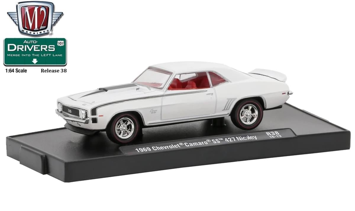 M2 Machines 1969 Chevrolet Camaro SS 427 Nickey r38 16-13