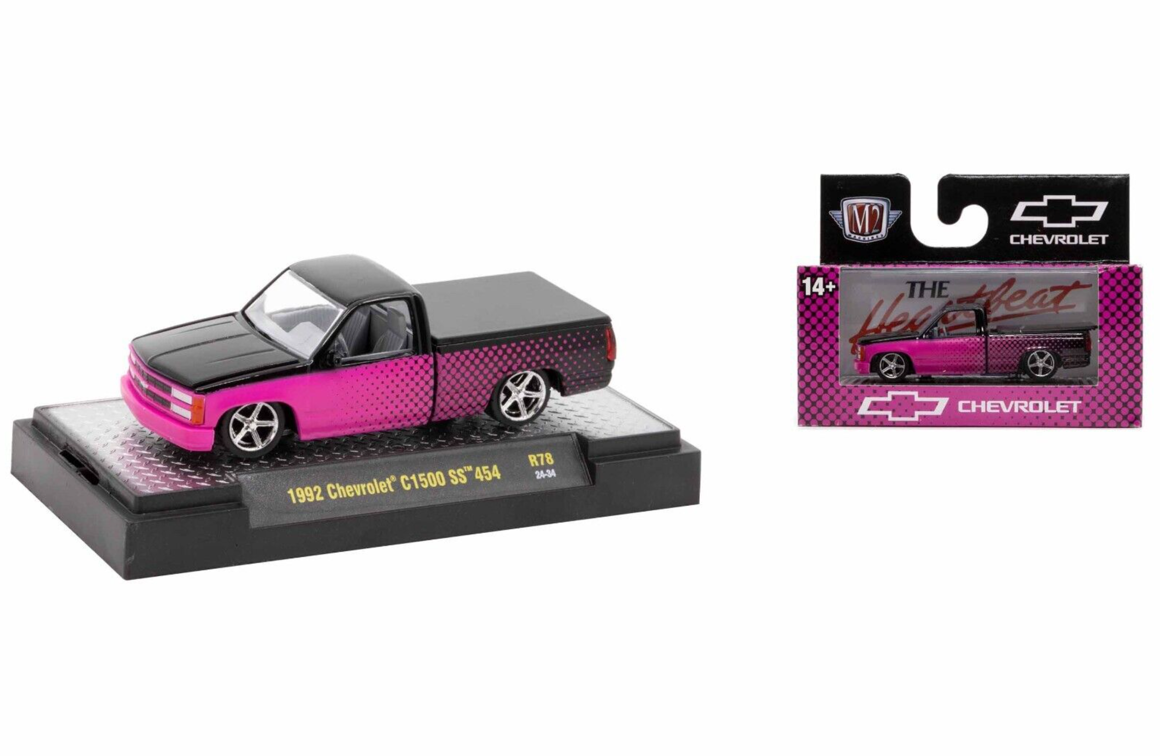 M2 Machines 1992 Chevrolet C1500 SS 454 R78 24-34