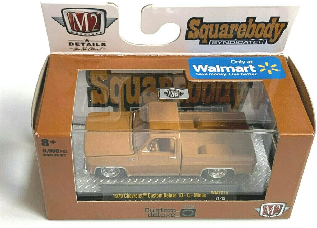 M2 Machines Walmart 1979 Chevrolet Custom Deluxe 10 C Minus Brown