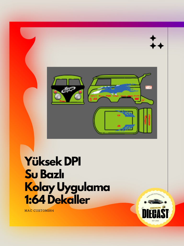 Mac Su Bazlı Dekal BRIAN ECLIPSE VW