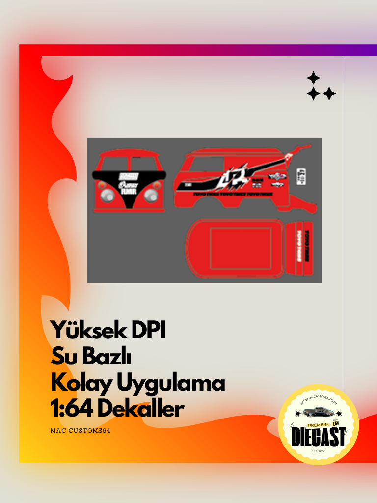 Mac Su Bazlı Dekal SEAN EVO VW