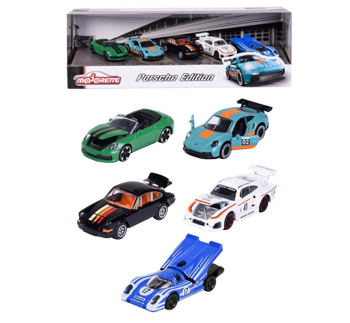 Majorette Porsche Edition 5 car pack
