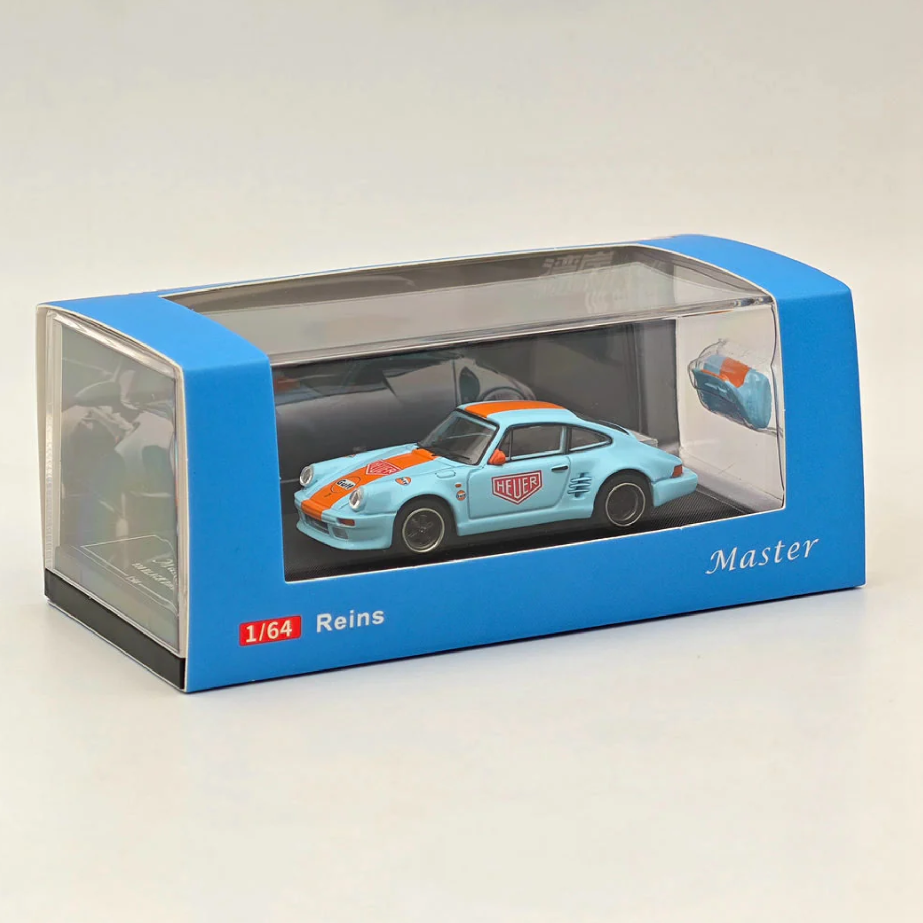 Master Porsche 930 Blackbird Gulf Heuer