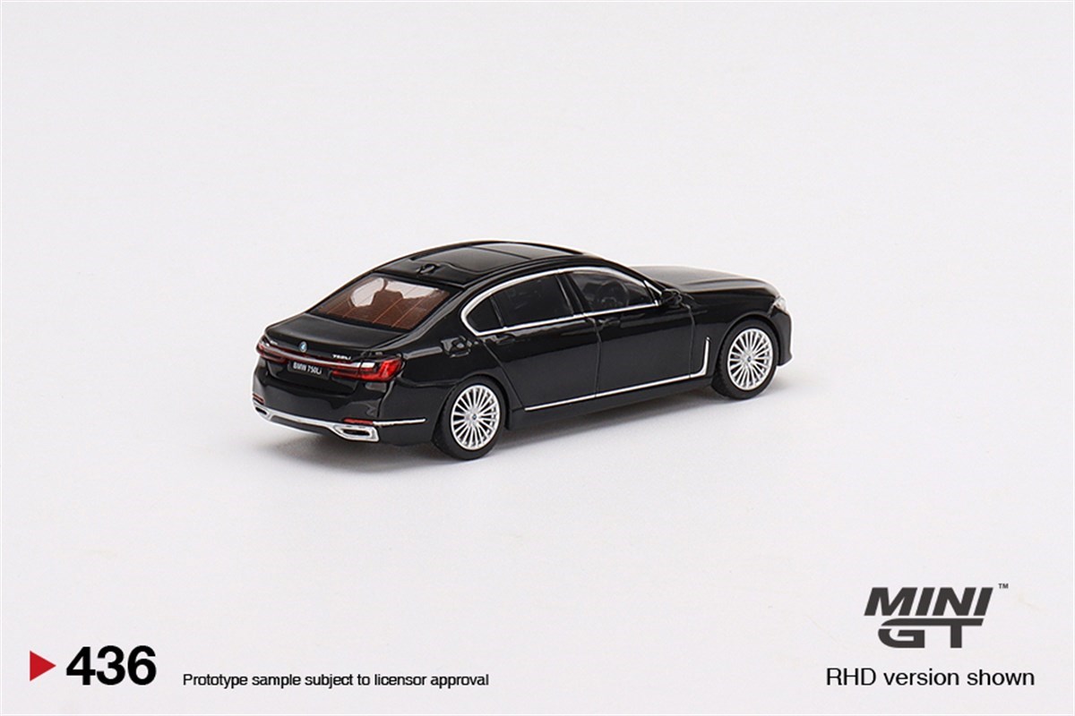 ミニカー MINI GT BMW 750Li xDrive Black Sapphire 1/64スケール MINI GT「BMW 750Li×Drive」(ブラックサファイア