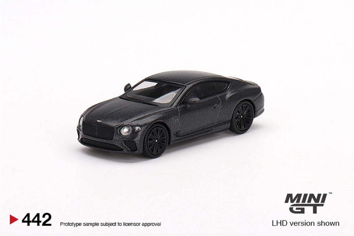 Mini GT Bentley Continental GT Speed 2022 Anthracite Stain