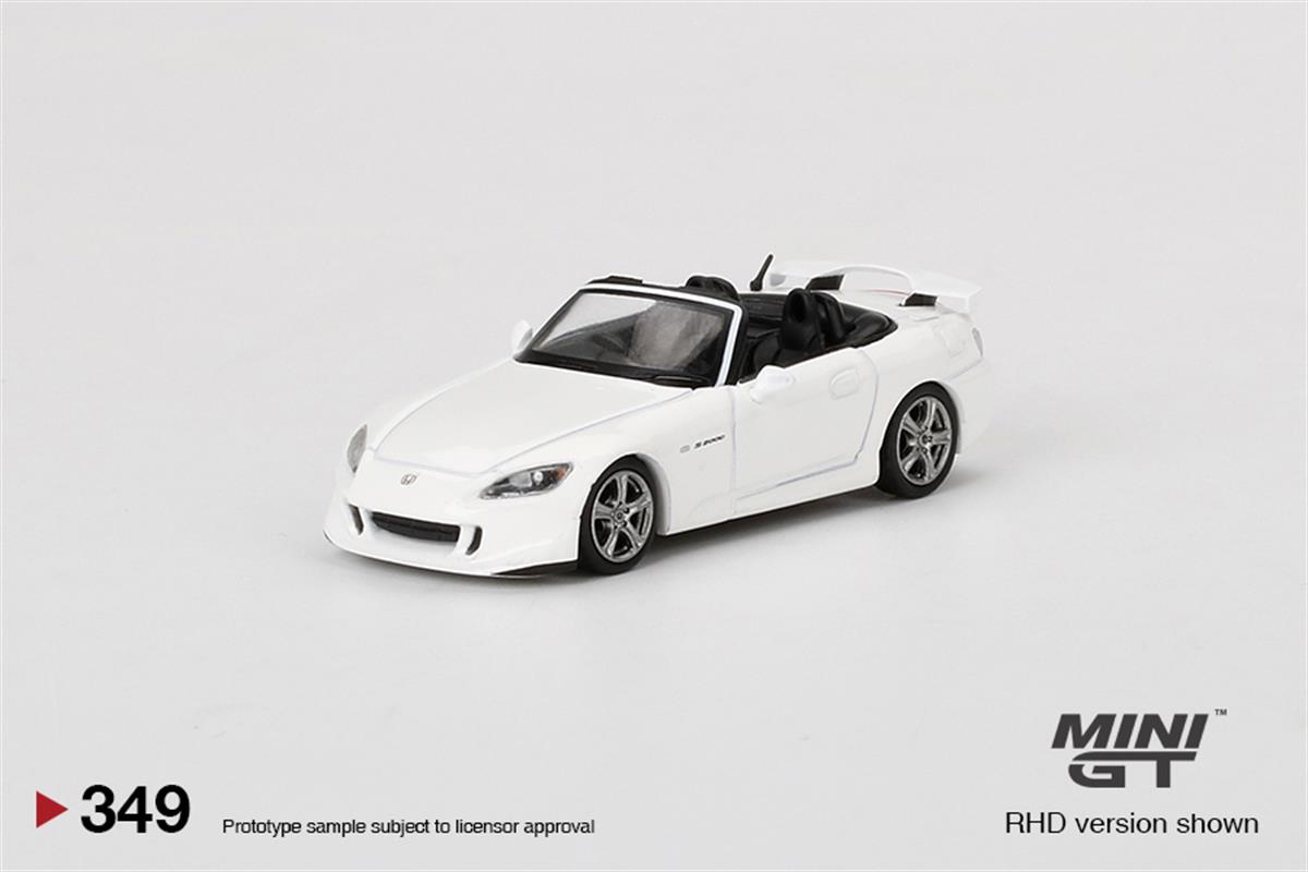 MARK43 S2000 MUGEN（AP2） Grand Prix White MARK43 S2000 MUGEN（AP2） Grand Prix White 1:64 Honda S2000