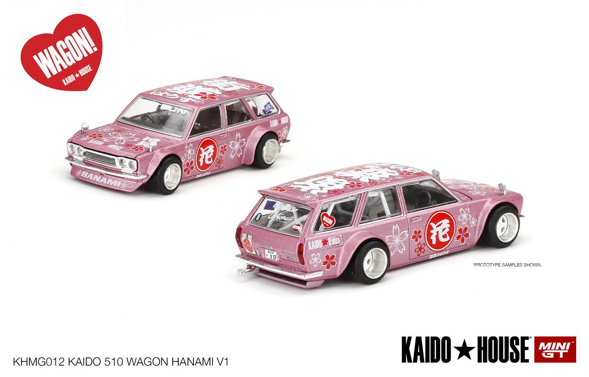 Mini GT Kaido House Datsun 510 Wagon Hanami V1 | diecastpazar