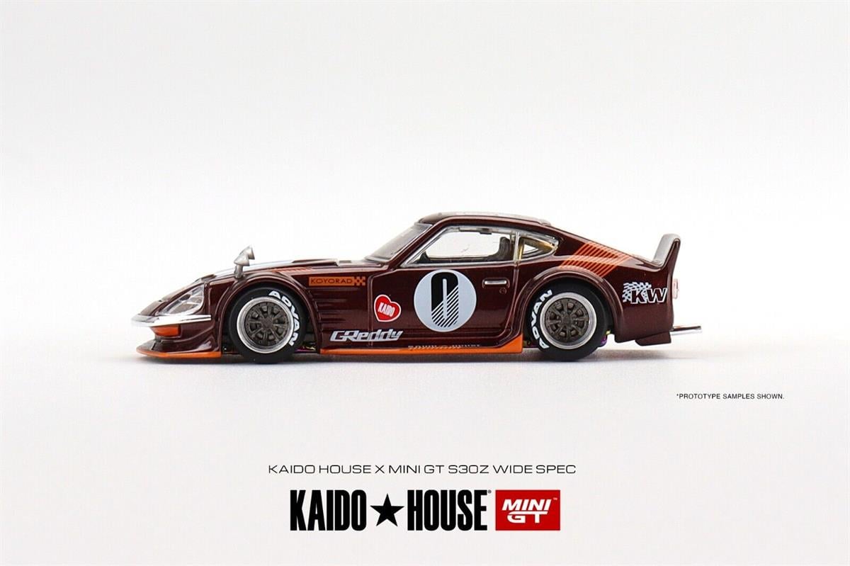 Mini GT Kaido House Datsun Fairlady Z Dark Red | diecastpazar