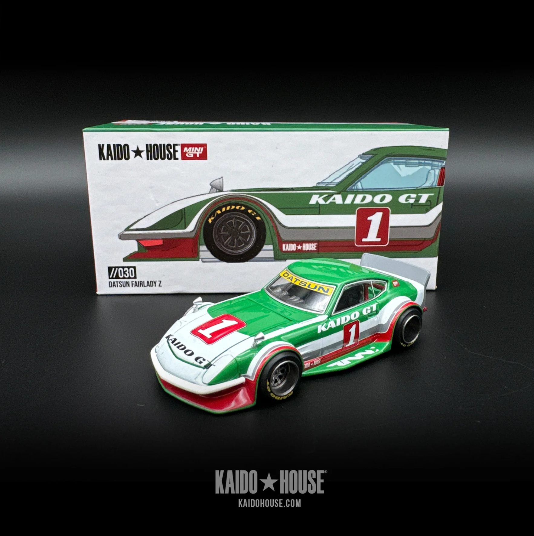 Mini GT Kaido House Datsun Kaido Fairlady Z Kaido GT V1 | diecastpazar