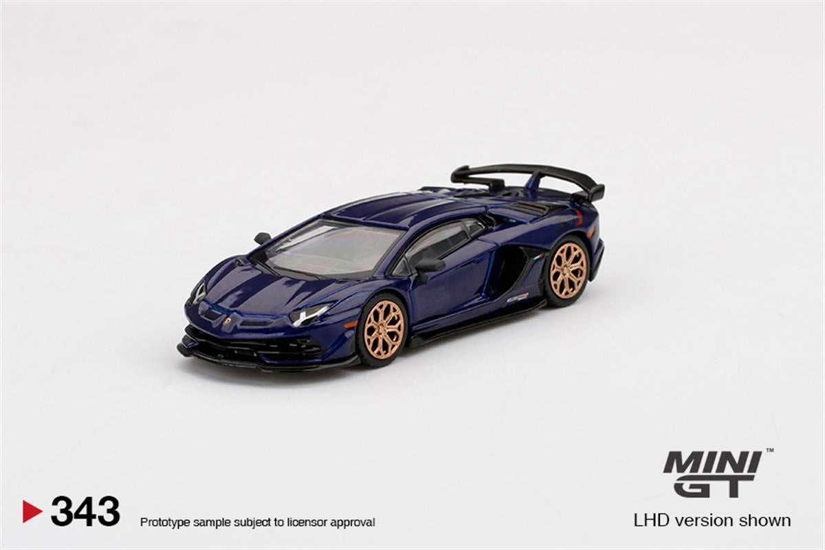 Mini GT Lamborghini Aventador SVJ Viola Aletheia