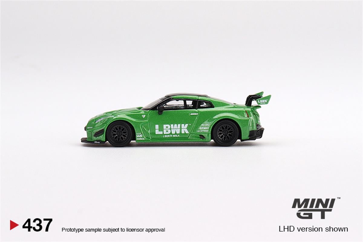 Mini GT LB-Silhouette WORKS GT NISSAN 35GT-RR Ver.2 Apple Green