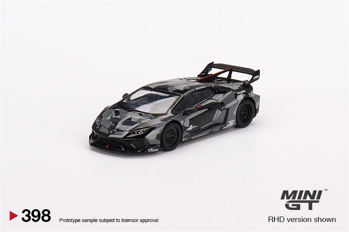 Mini GT LBWK Lamborghini Huracán GT Digital Camouflage | diecastpazar