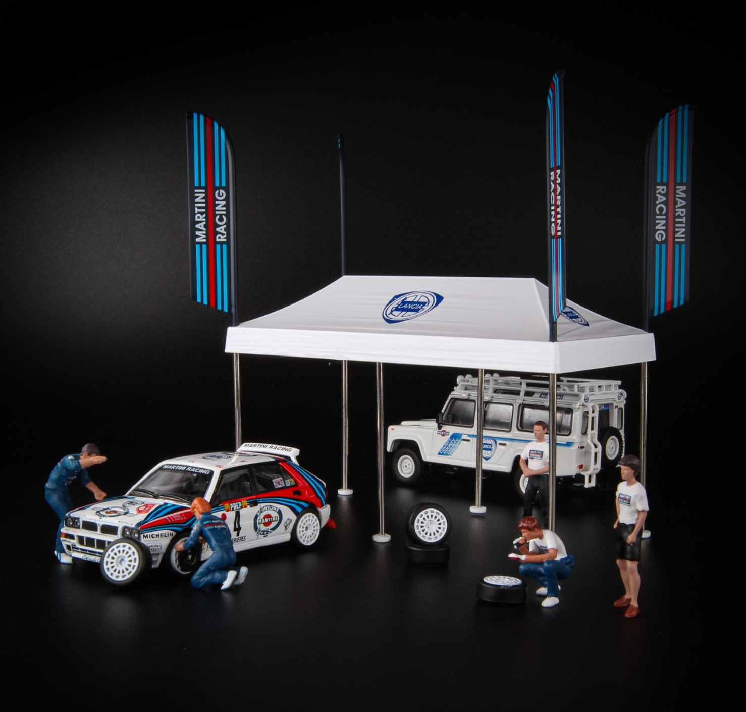 Mini GT Martini Race Team SET