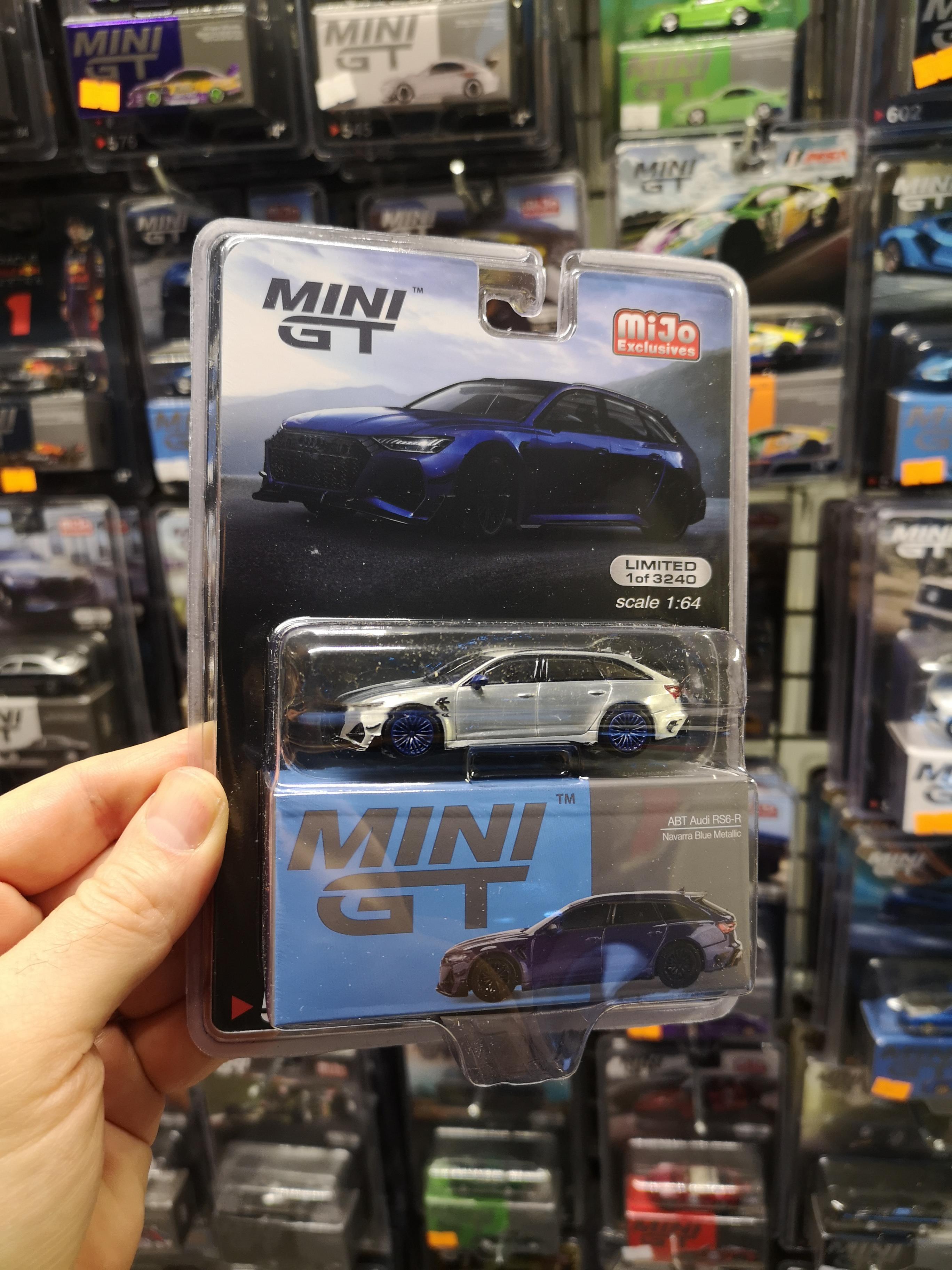 Mini GT Mijo ABT Audi RS6-R Navarra Blue Metallic lhd CHASE