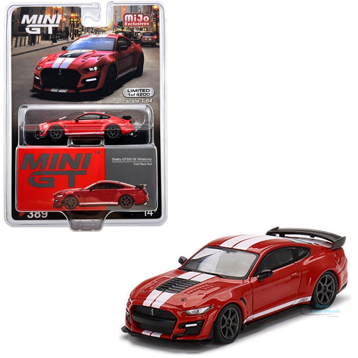 Mini GT Mijo Ford Shelby GT500 SE Race Red