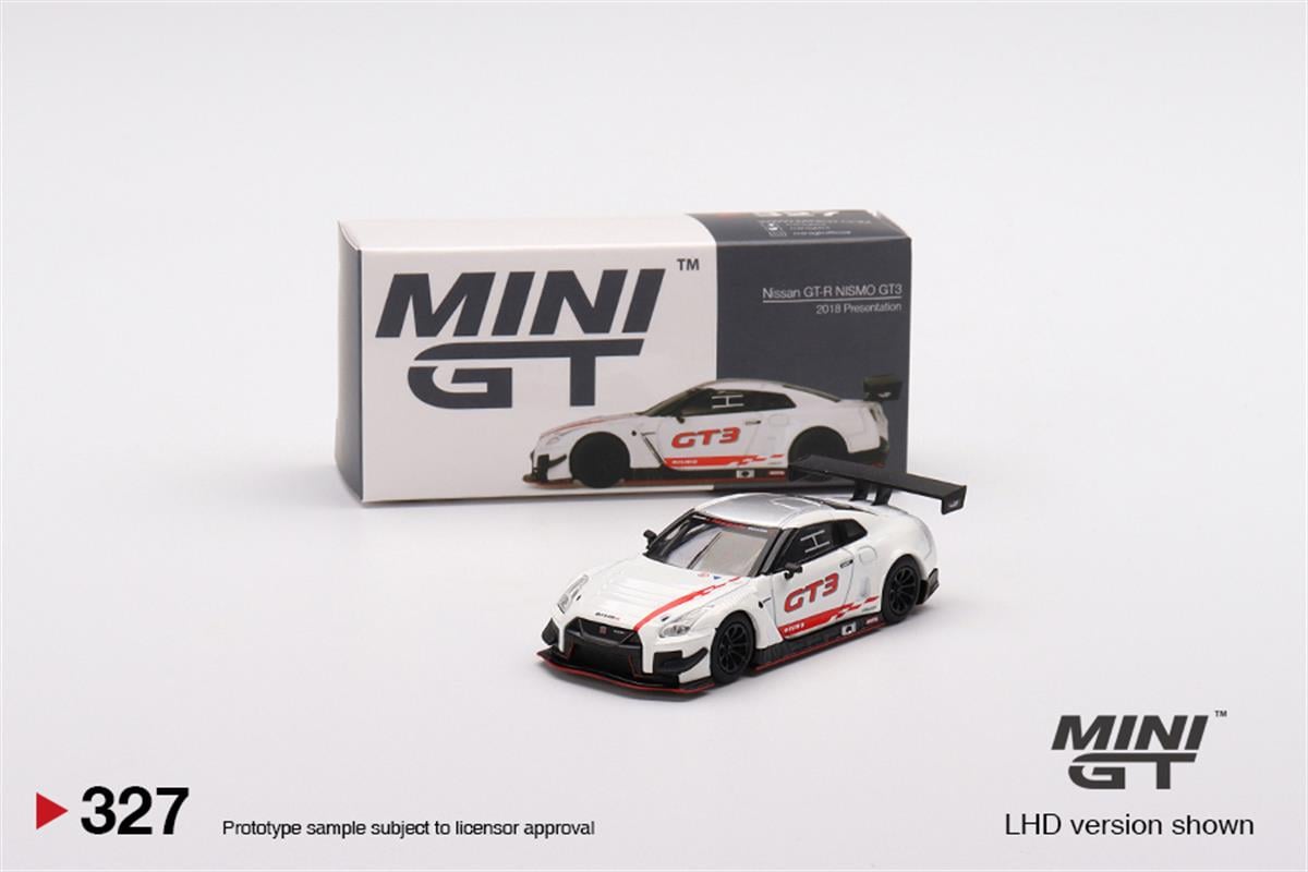 Mini GT Nissan GT-R Nismo GT3 2018 Presentation | diecastpazar