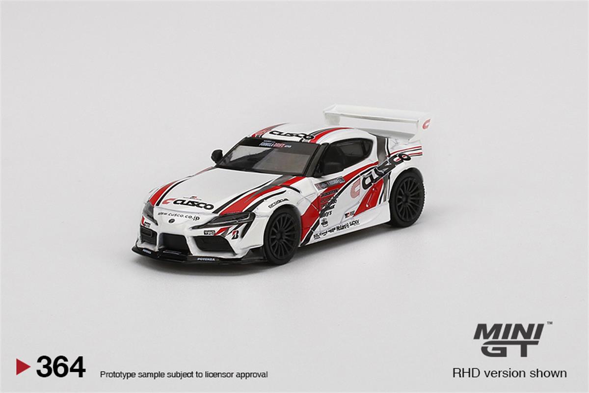 Mini GT Pandem Toyota GR Supra v1.0 #770 Team Cusco Racing