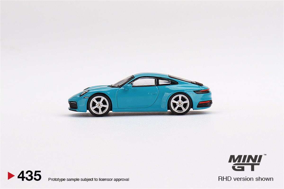 ミニカー MINI GT Porsche 911 Carrera S Miami Blue Mini GT Porsche 911 Carrera S Miami Blue | diecastpazar