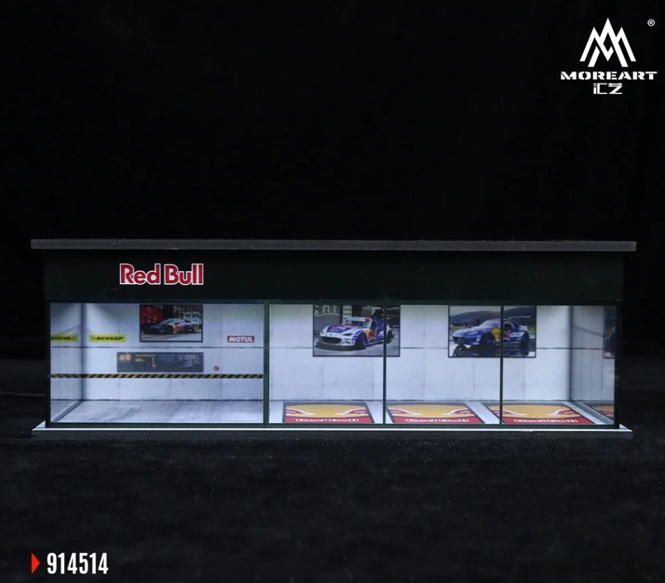 Moreart Red Bull - Parking Exhibition Scene