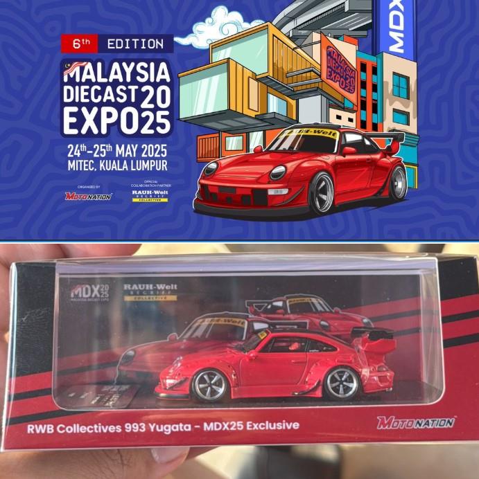 Motonation Porsche Rauh Welt Begriff 993 Yugata MDX 2025 Exclusive