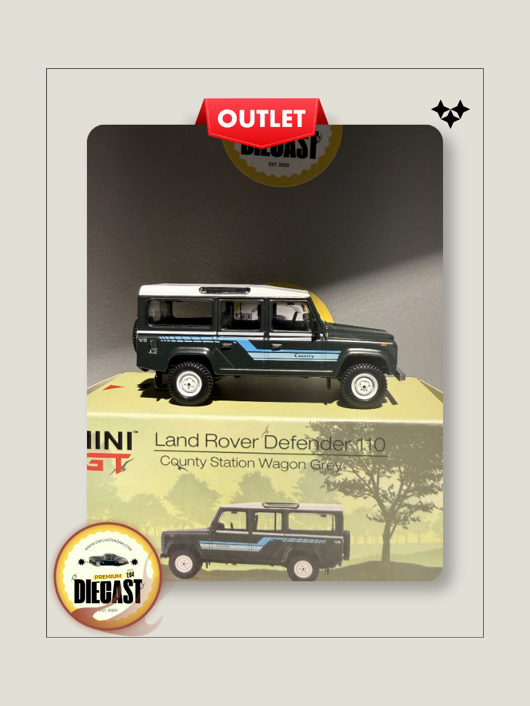 Outlet Mini GT Land Rover Defender 110 County Station Wagon Grey #151