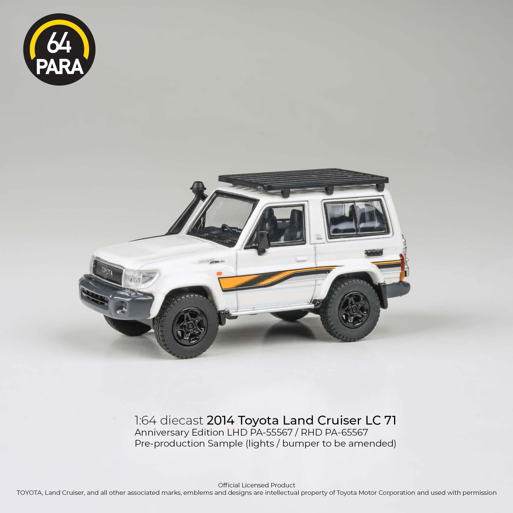 Para64 2023 Toyota Land Cruiser LC71 White Anniversary