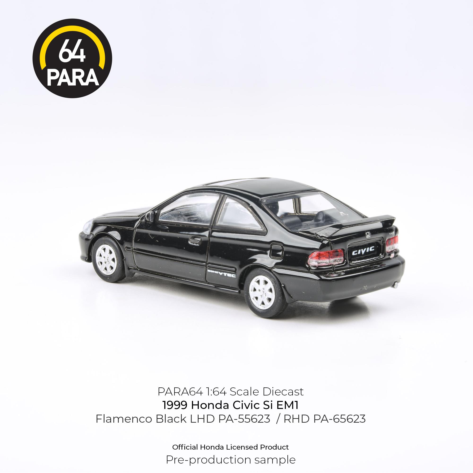 1/64 64PARA ホンダ シビック Si EM1 カスタム Para64 Marka Diecast Model Arabalar