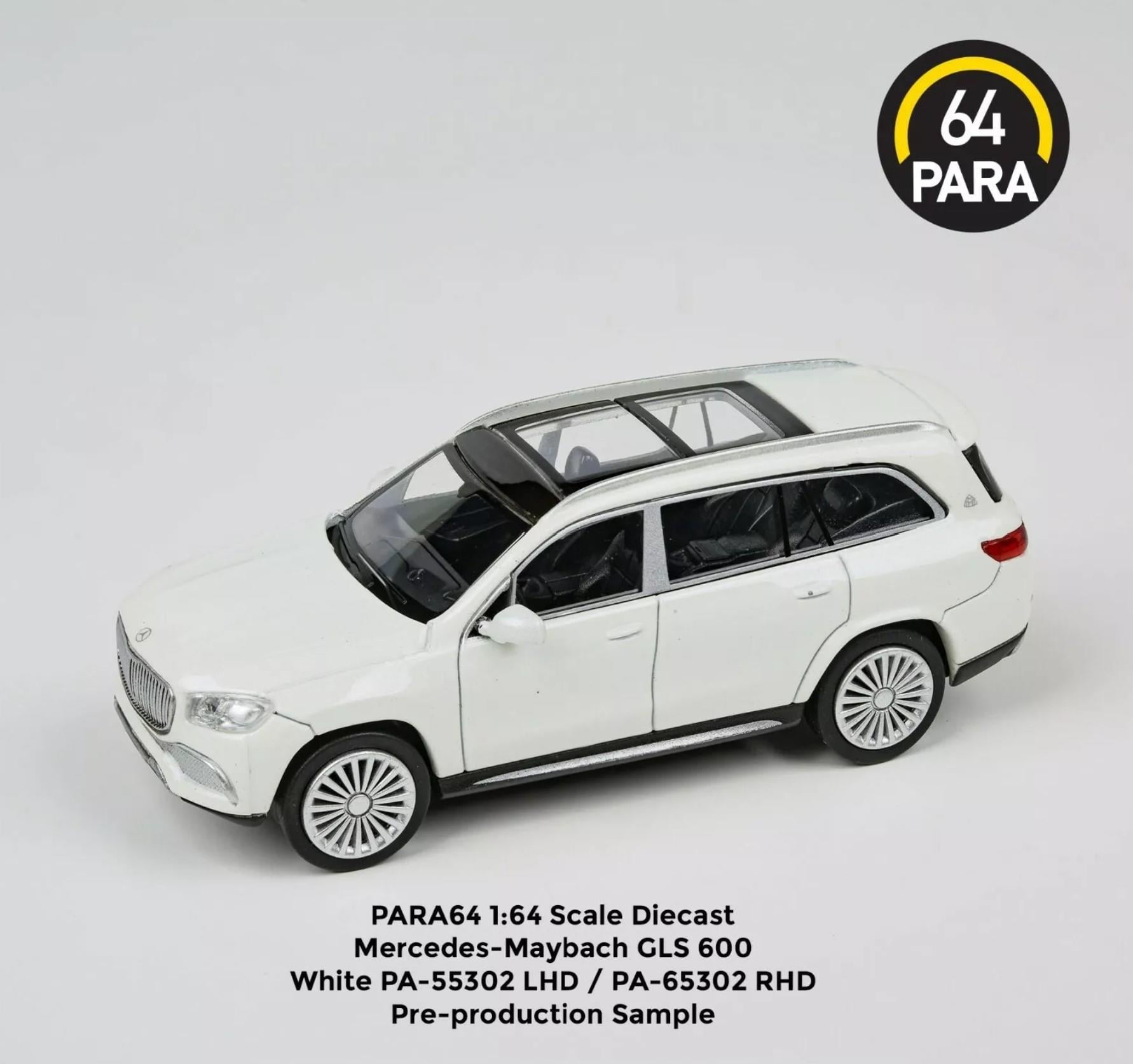 Para64 Mercedes 2020 Maybach GLS 600 White LHD