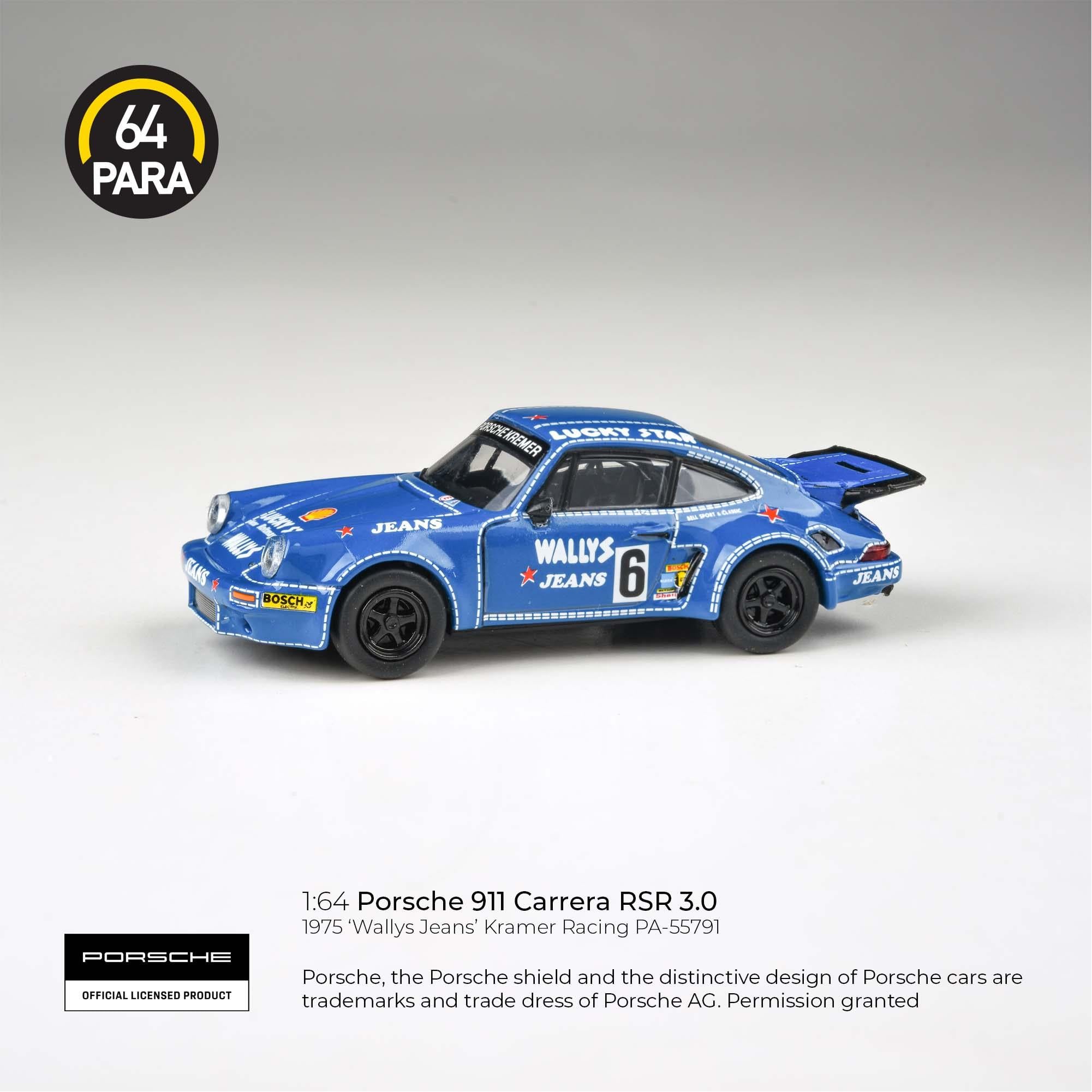 Para64 Porsche 911 Carrera Rsr 3.0 Kremer Racing Wallys Jeans