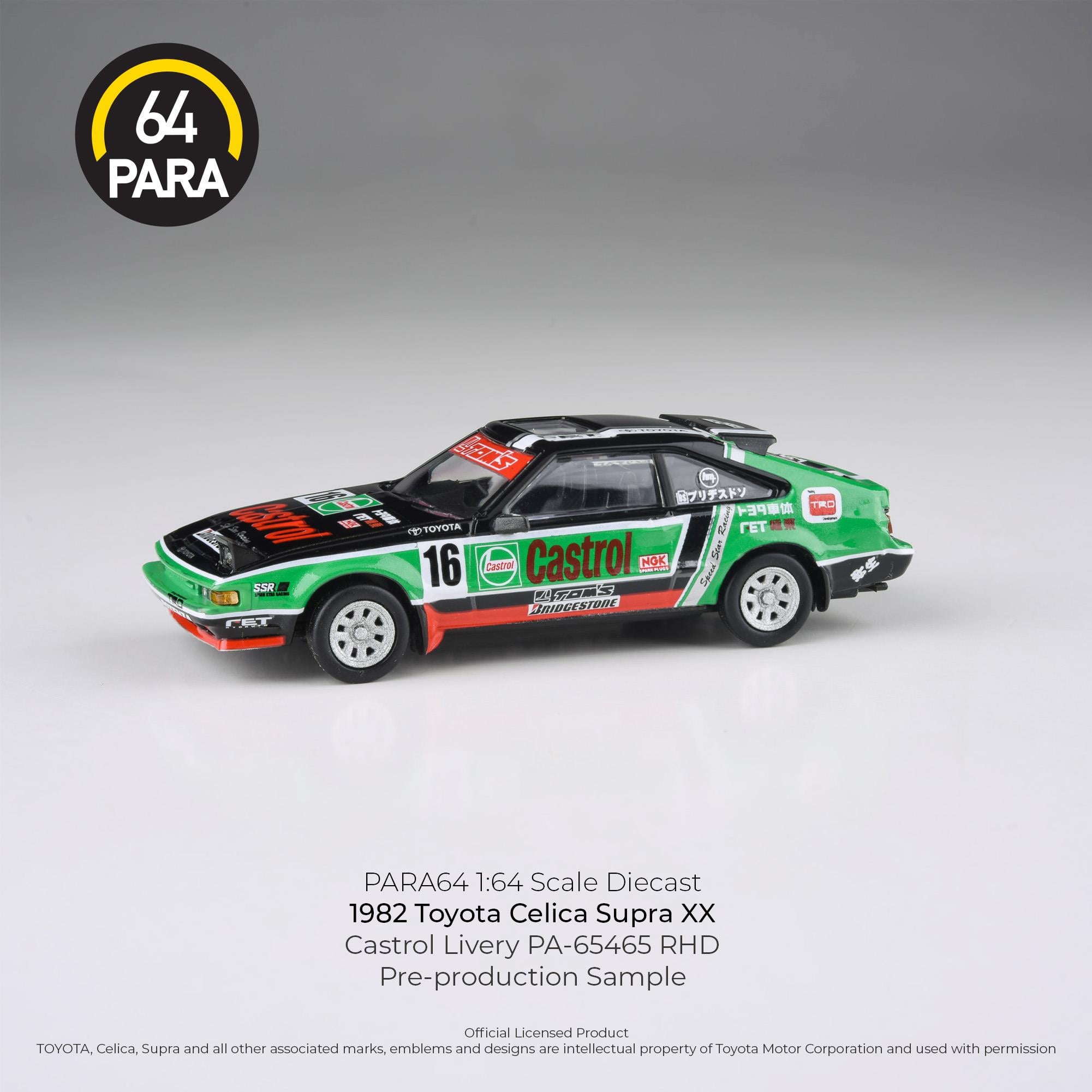 Para64 Toyota Celica Supra XX 1984 Castrol Livery