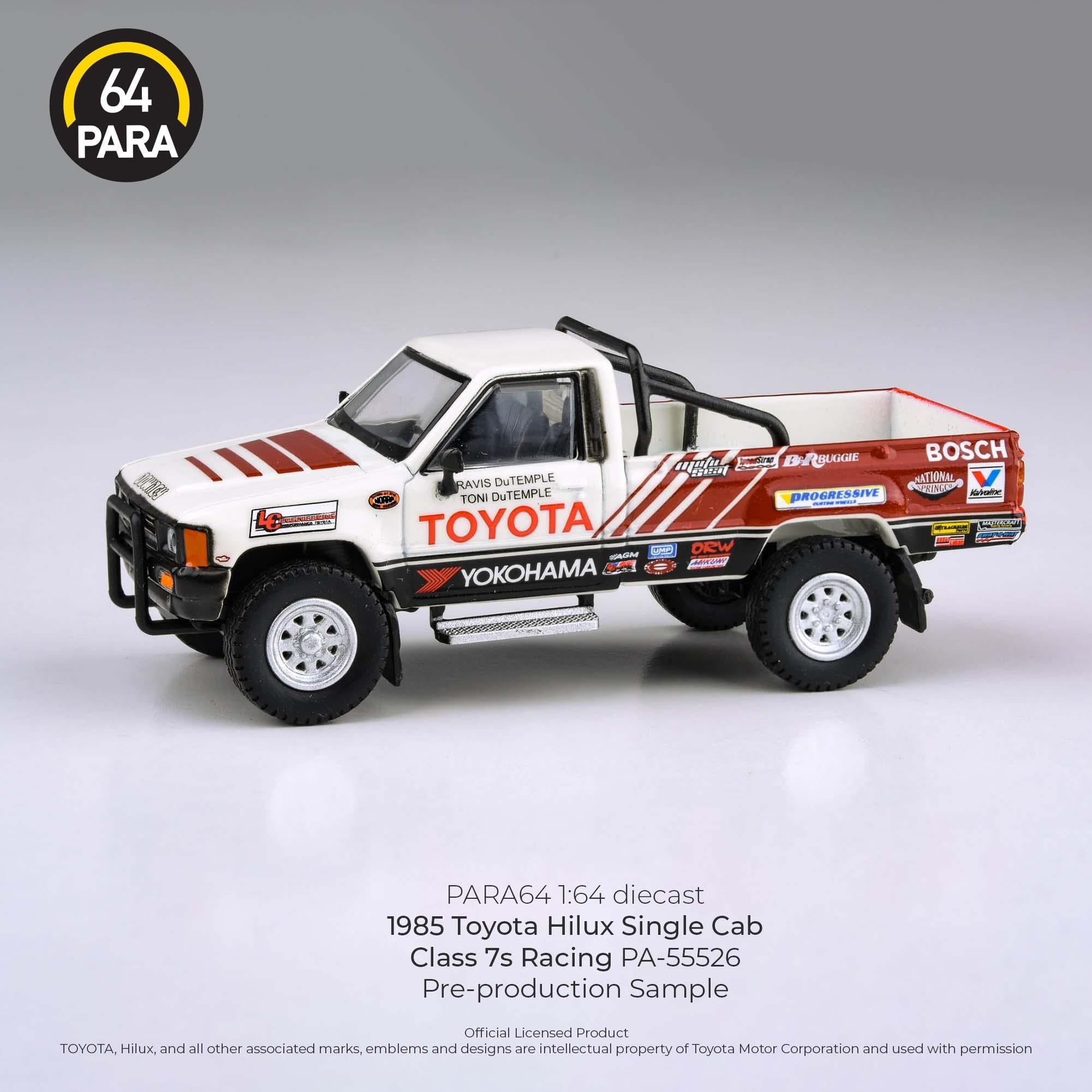 Para64 Toyota Hilux 1985 Single Cab Class 7S 