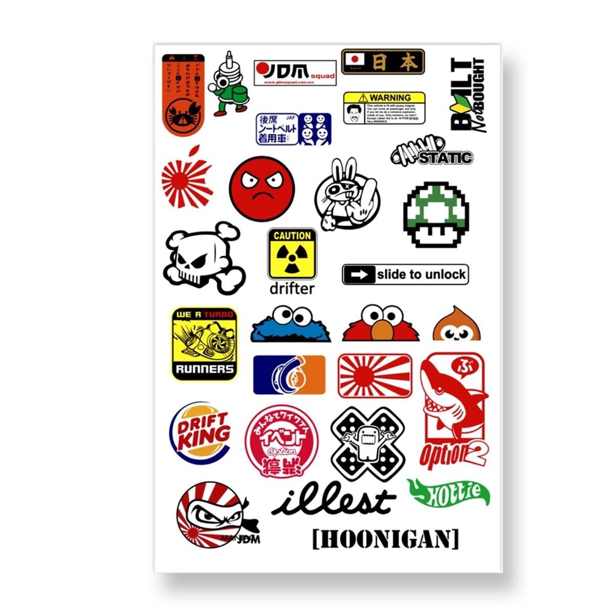 Sticker Funny hoonighan