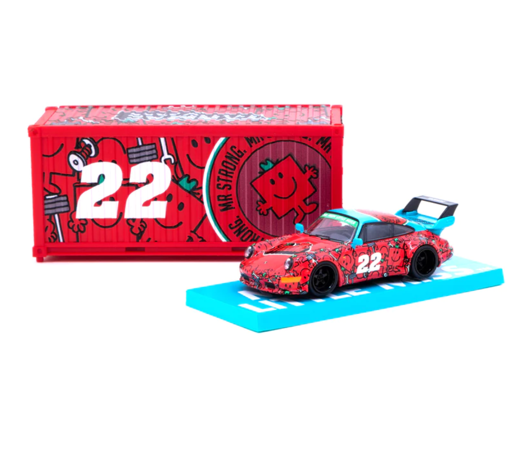 Tarmac Works Porsche RWB 964 Mr. Men Little Miss Mr. Strong