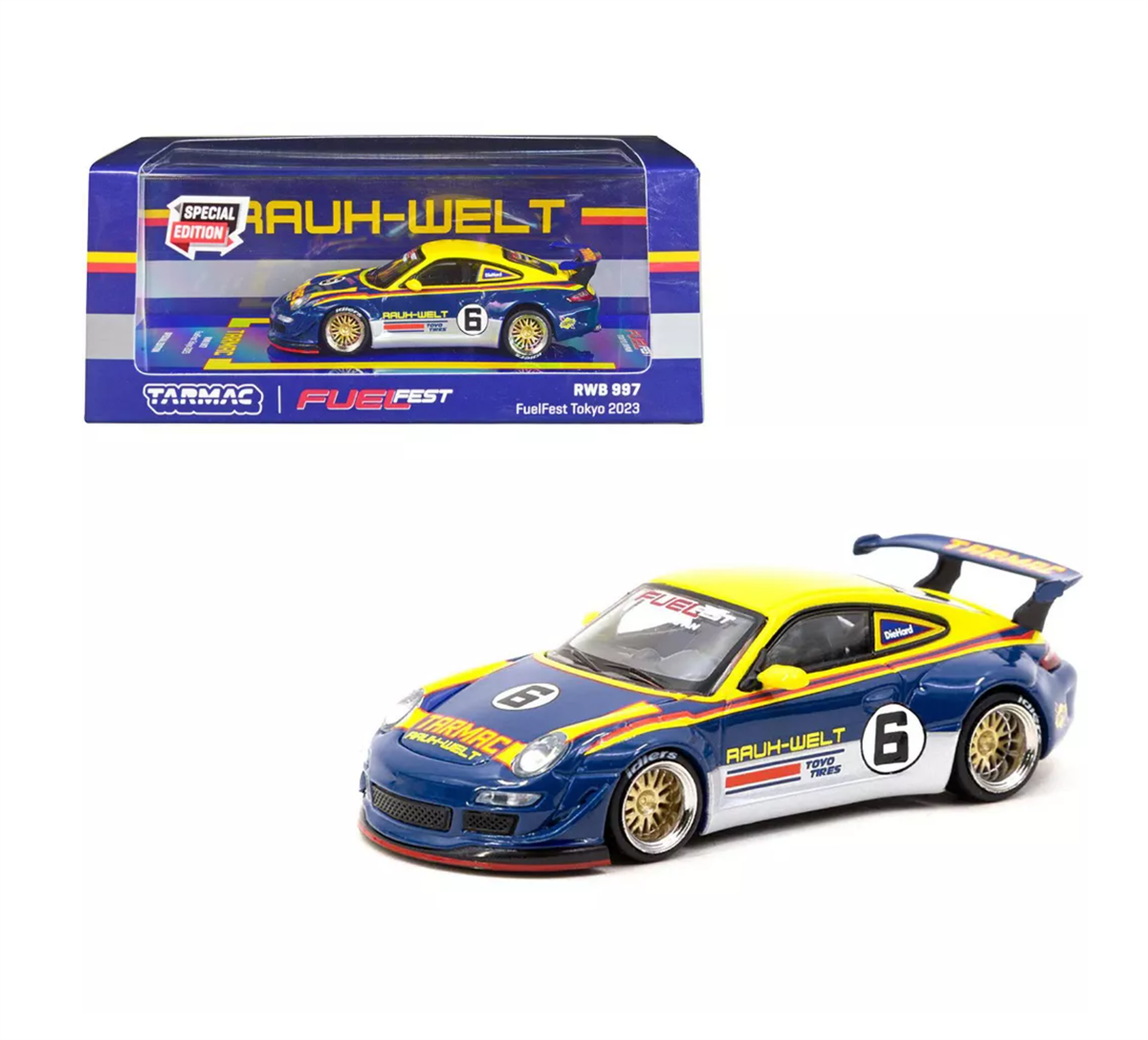 Tarmac Works Porsche Rwb 997 FuelFest Tokyo 2023 Special Edition