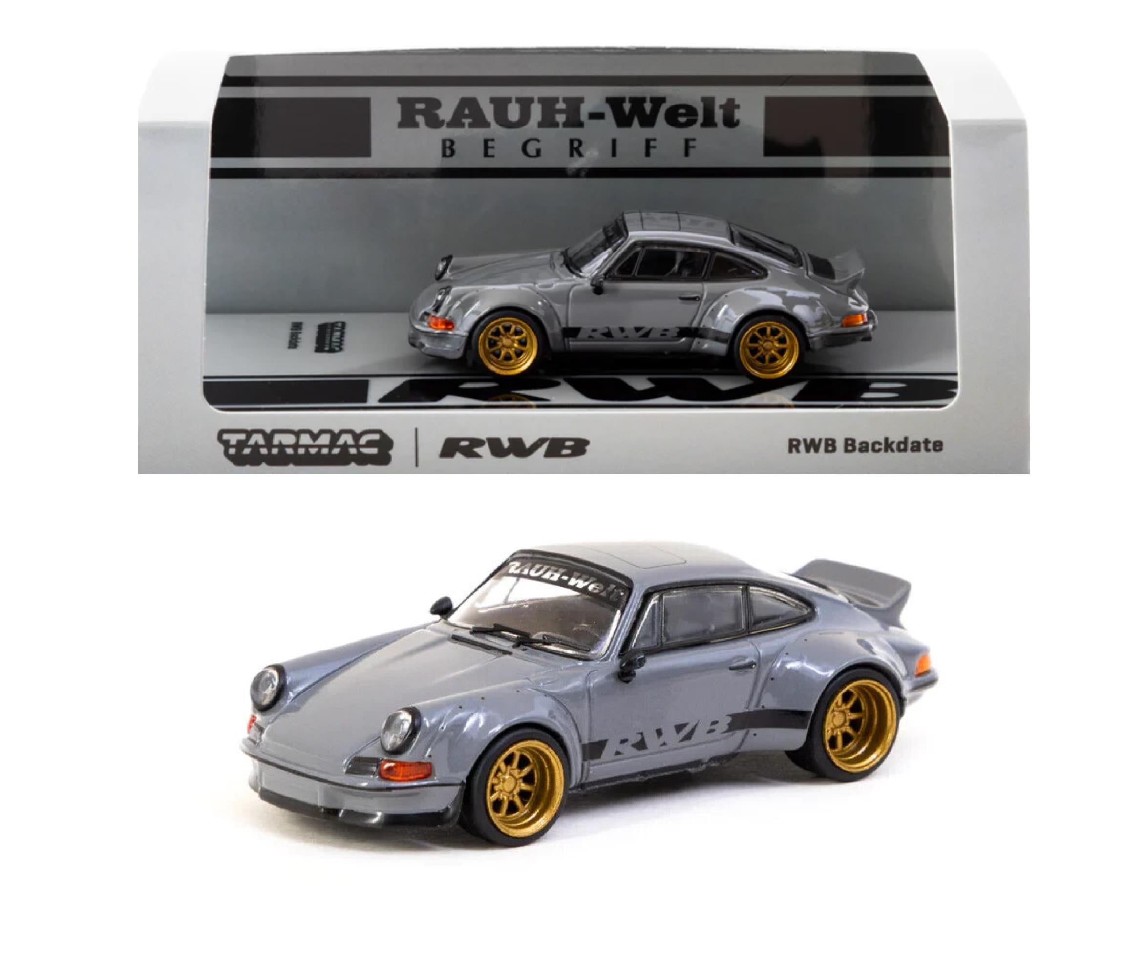 Tarmac Works Porsche RWB Backdate Grey
