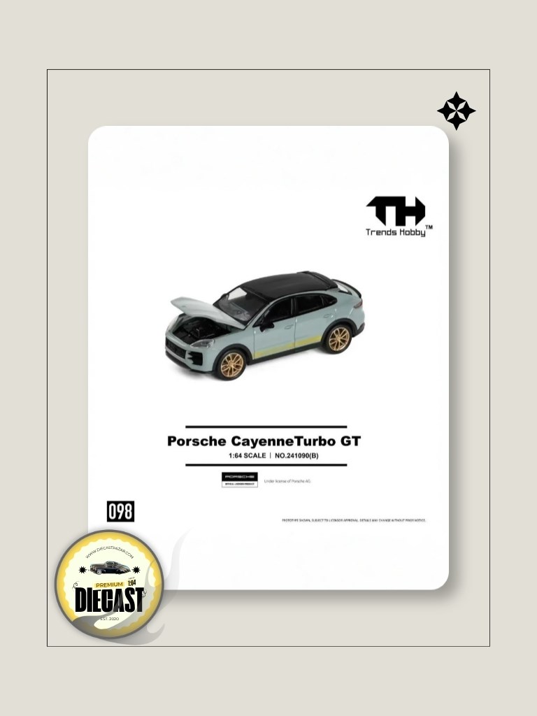 Trends Hobby Porsche Cayenne Turbo GT Silver th-#098