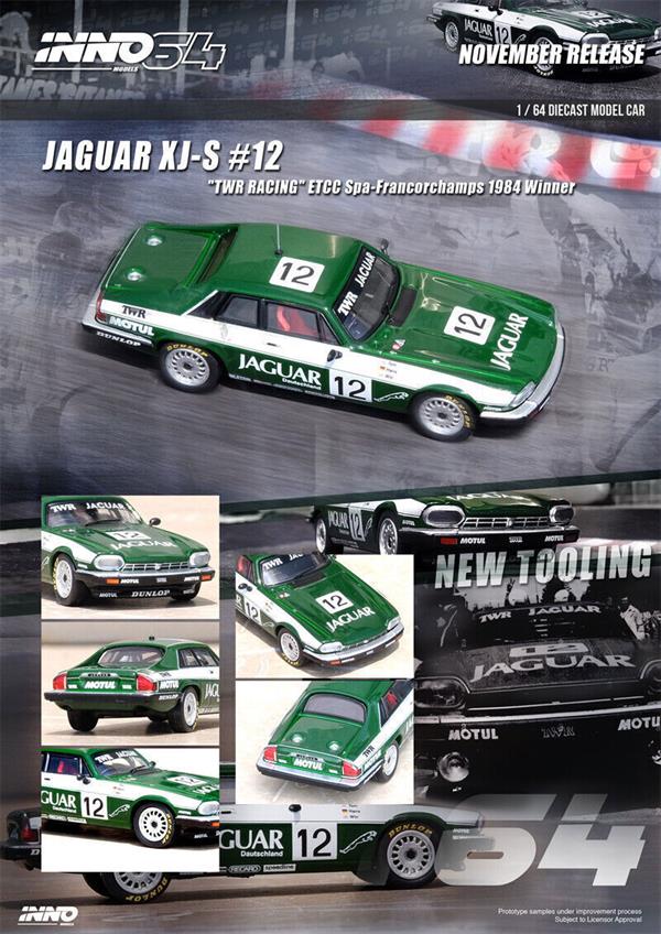 İNNO64 Jaguar Xj-S #12 TWR Racing ETCC SPA-FRANCORCHAMPS 1984 Winner