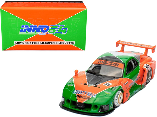 ミニカー INNO64 LBWK RX7 FD3S LB SUPER SILHOUETTE inno64-mazda-lbwk-rx7-fd3s-lb-