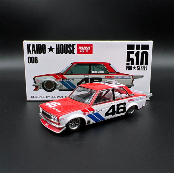 MINI GT 街道ハウス DATSUN 510 PRO STREET- BRE mini-gt-kaido-house-datsun-510
