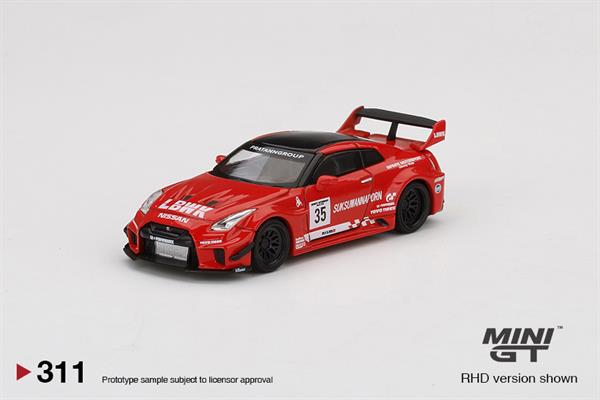 miniGT LBWK 日産 35GT-RR GT-R MINI GT 1:64 LB-Silhouette Works Gt Nissan 35GT-RR Ver.1 LBWK Kuma