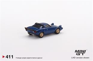Mini GT Lancia Stratos HF Stradale Bleu Vincennes