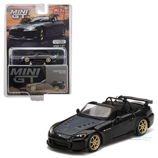 Mini GT Mijo Honda S2000 Mugen Berlina Black