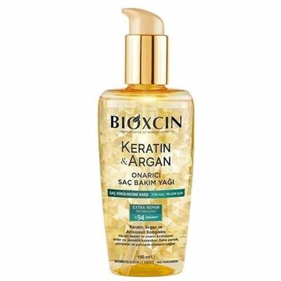 Bioxcin Keratin & Argan Onarıcı Saç Bakım Yağı 150 ml