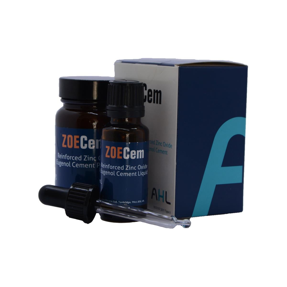 ASİDENTAHLAH0750ZOECem RZOC ÇİNKO OKSİT OJENOL SİMAN 40 GR.Powder+15 ML.Liguid