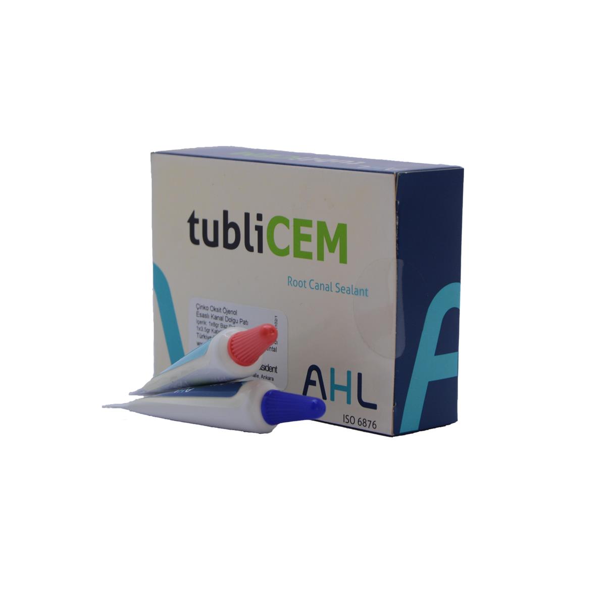 ASİDENTAHLAH0770TubliCEM OJENOLLÜ KANAL DOLGU PATI 8 GR.Base+3,5 GR.Catalyst