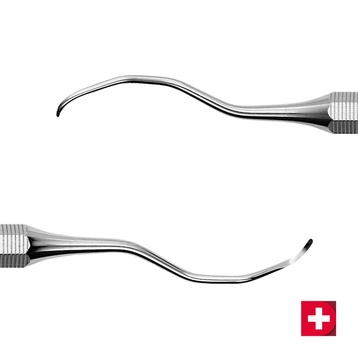 ASİDENTDEPPELER11HG12CN11HG12 NANO-PROFİL GRACEY CURETTE CLEANEXT RED