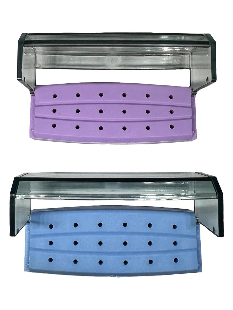 ASİDENTDOCHEM1A6696-18-B PLASTİK FREZ KUTUSU (18 AİR.)(72*27*32 mm)