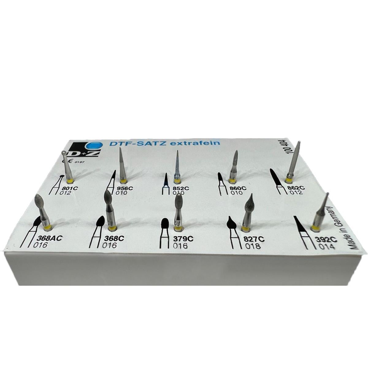 ASİDENTD+Z100404D+Z AERATÖR İÇİN ELMAS FREZ KOMPOZİT BİTİRME SET(10 ADET)100404