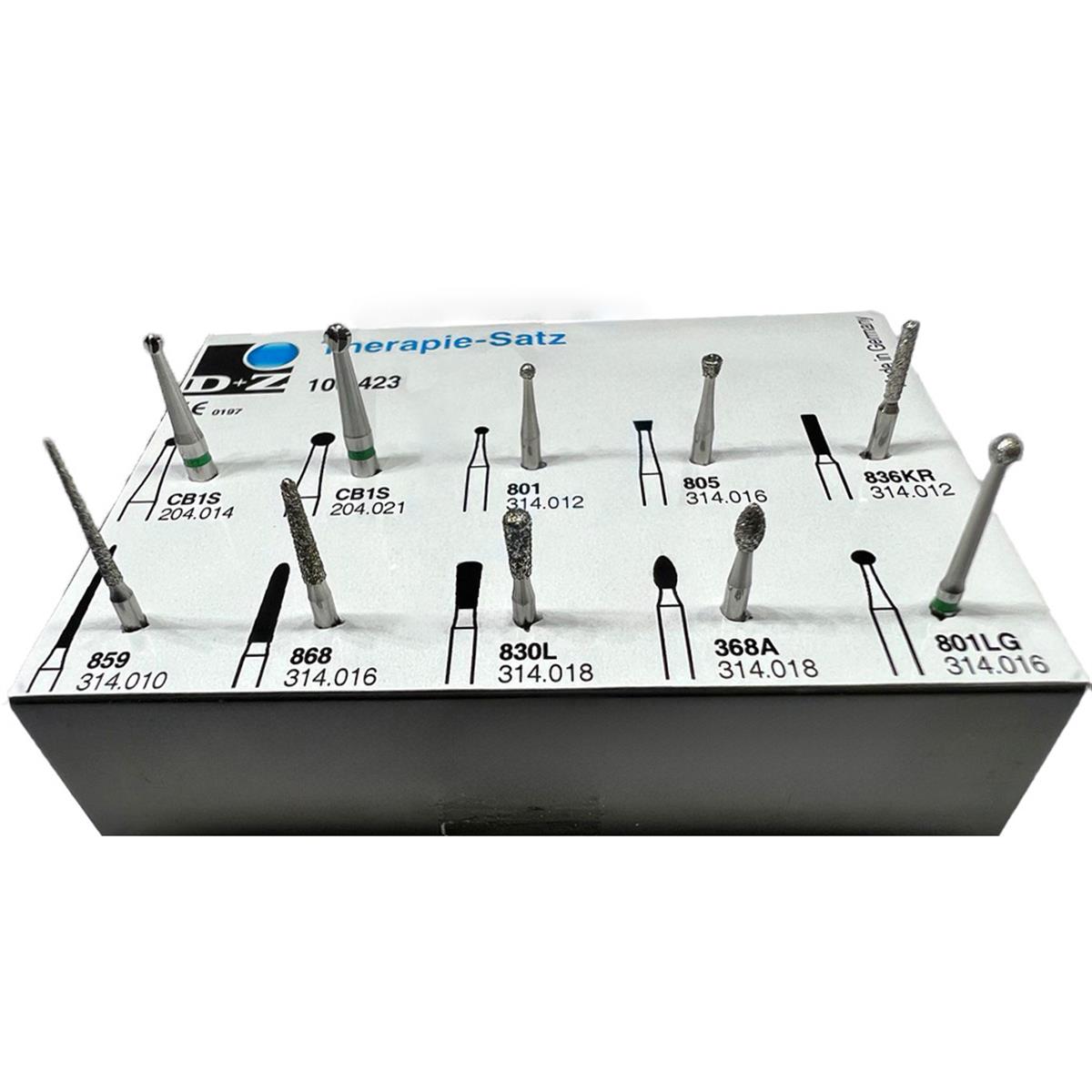 ASİDENTD+Z100423D+Z AERATÖR İÇİN ELMAS THERAPY TEDAVİ FREZ SET(10 ADET) 100423